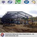 Construction en acier pour un entrepôt de structure moderne bien conçu
